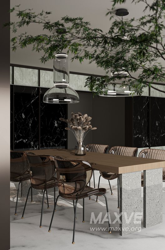 Modern dining room - Image 1