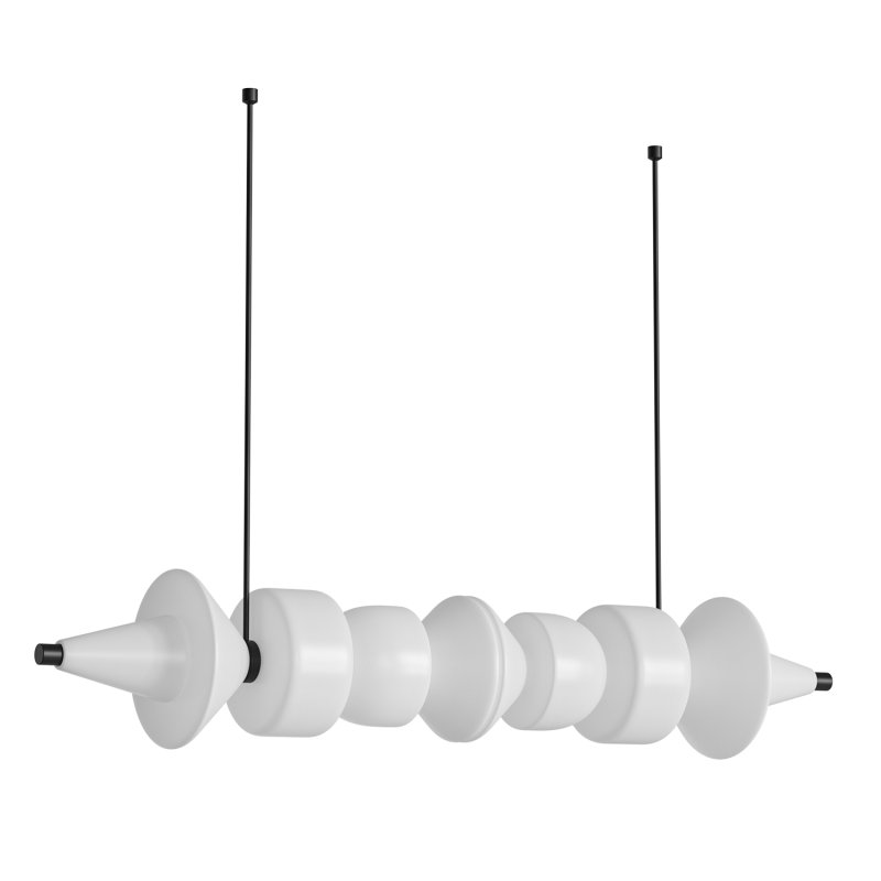 Sonde Satin H Chandelier Light by HOLLY HUNT - Image 2