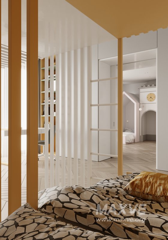 Children Bedroom interior scenes - Image 12