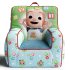 Cocomelon Square Blue Polyester Beanbag Chair for Kids - Thumbnail 3