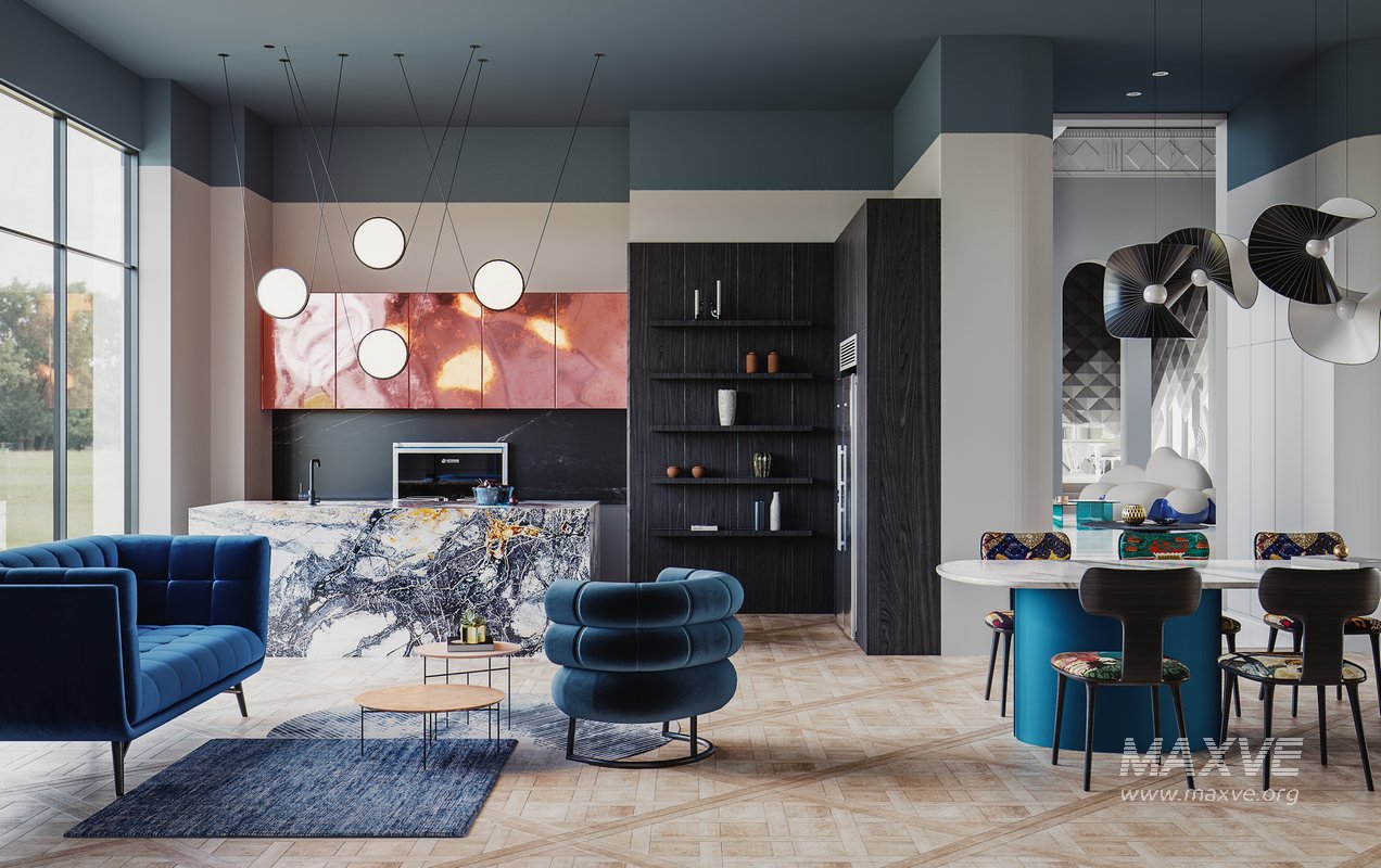 Living Room Dining Room Kitchen - Image 5