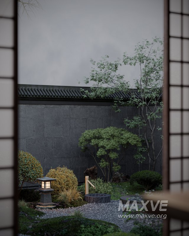 chinese courtyard tea room - Image 9