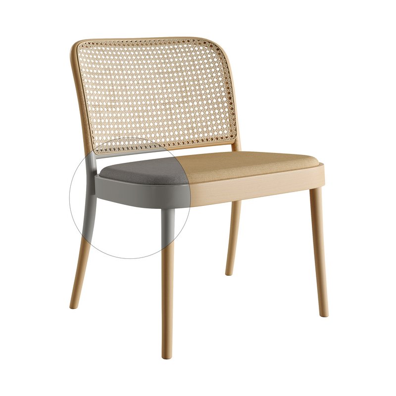 811 Lounge Armchair and Chair 367 by TON - Image 1