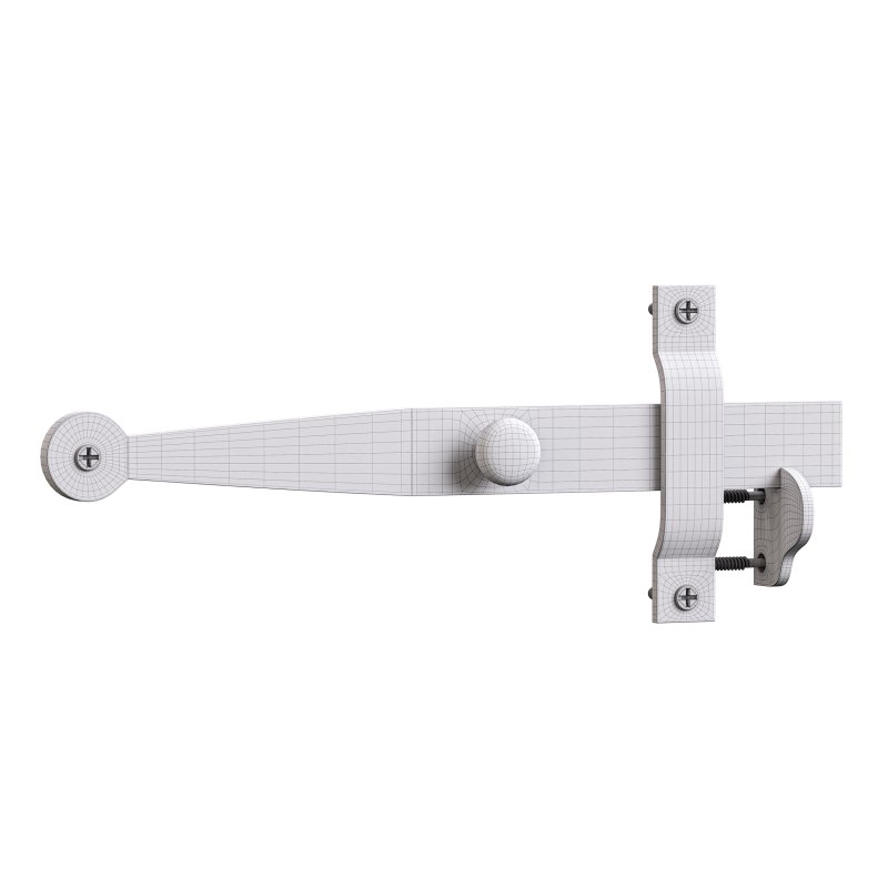 Cast Iron Gate Latch Bar Catch - Image 13