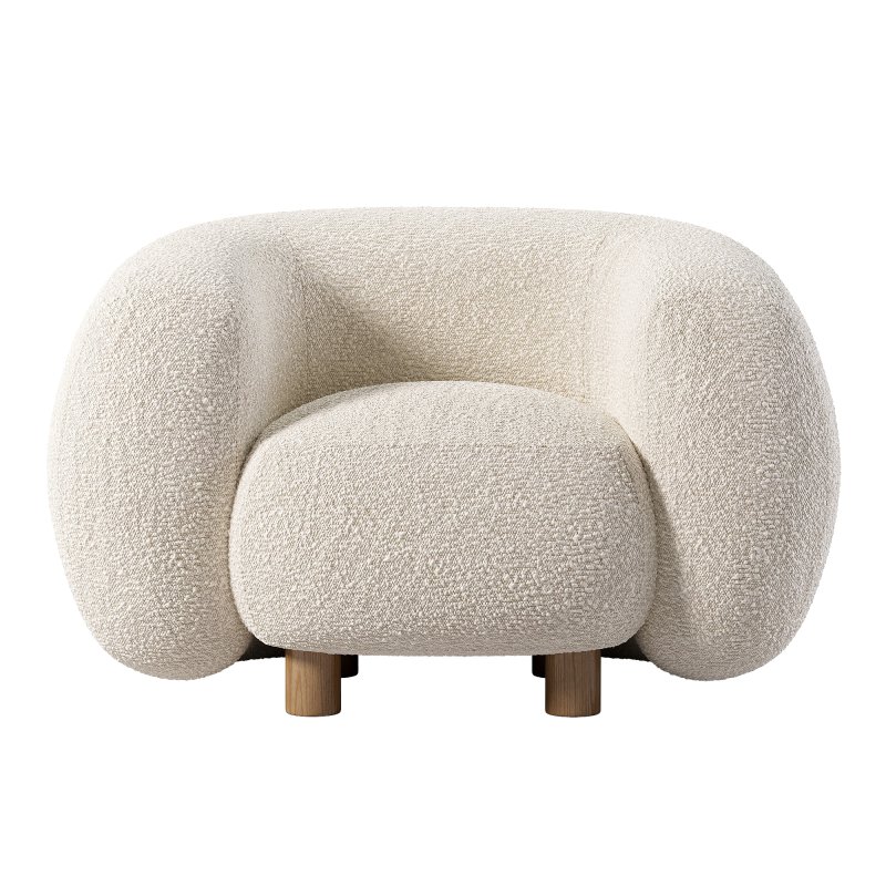 Londy Cozy Ivory Chair - Image 4