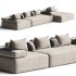 CINDER BLOCK modular sofa 1-2 - Thumbnail 3