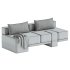 Sarsen Armless Sofa - Thumbnail 5