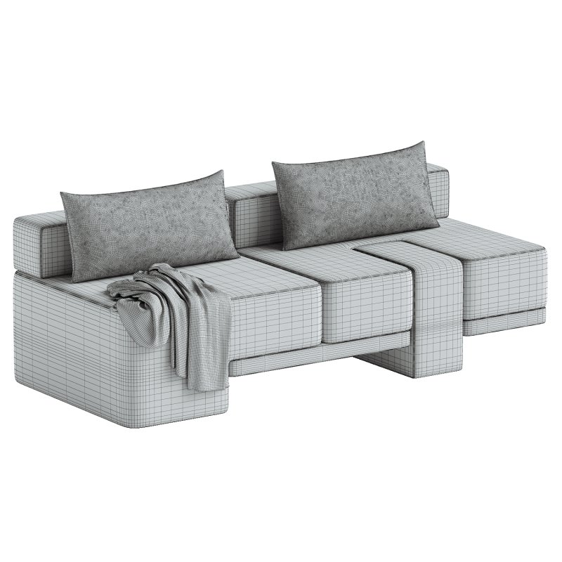 Sarsen Armless Sofa - Image 5