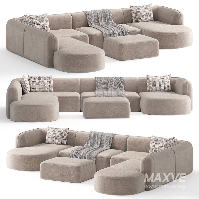 Royalty 2.0 Modular Sofa by Luzaro - Image 5