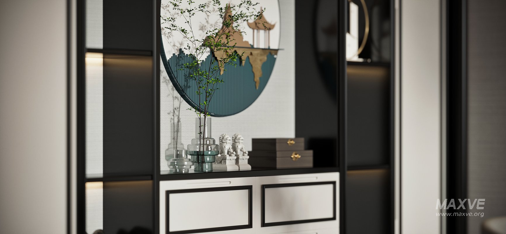 Chinese Living Room Dining Room - Image 12