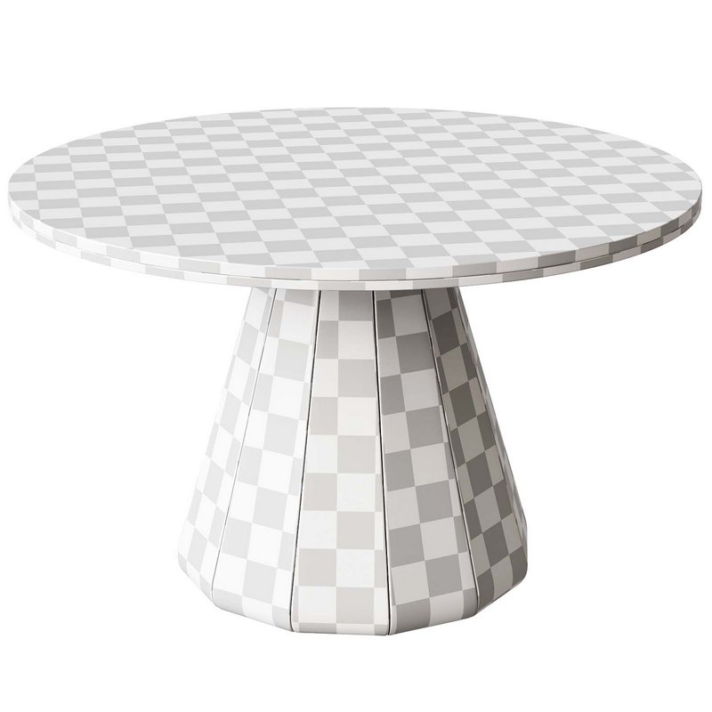Nordic style modern simple round dining table sets - Image 1