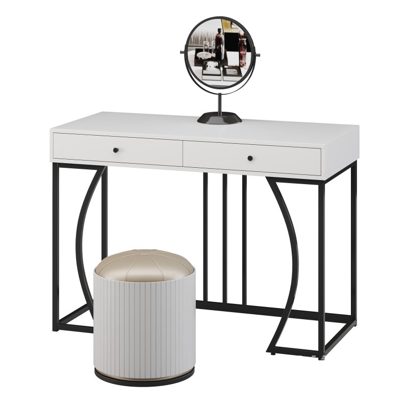 Coiffeuse avec tiroirs Nureen - Image 11