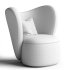 LITTLE BIG CHAIR Fabric armchair By NORR11 - Thumbnail 2
