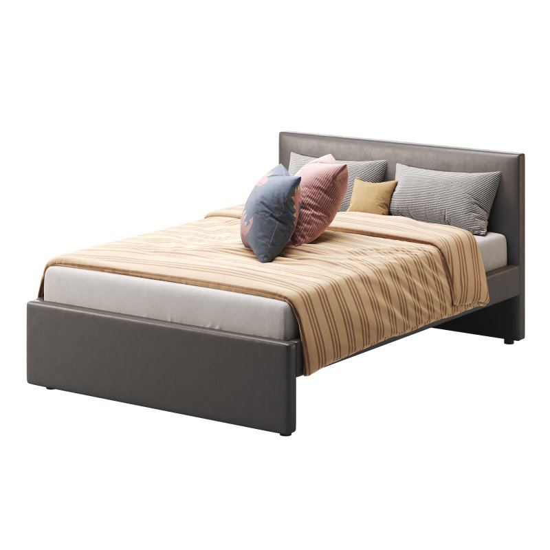 Upholstered bed frame - Image 7