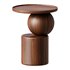 Solid walnut end table, Stigido - Thumbnail 2