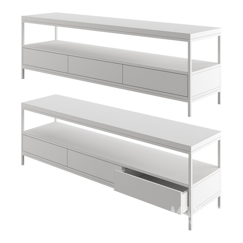 TV Stand 3 Drawers by mLOFT - Image 10