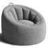 Your Zone Bean Bag Lounge Chair with Pocket - Thumbnail 3