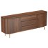 Wood veneer sideboard with doors - Thumbnail 3