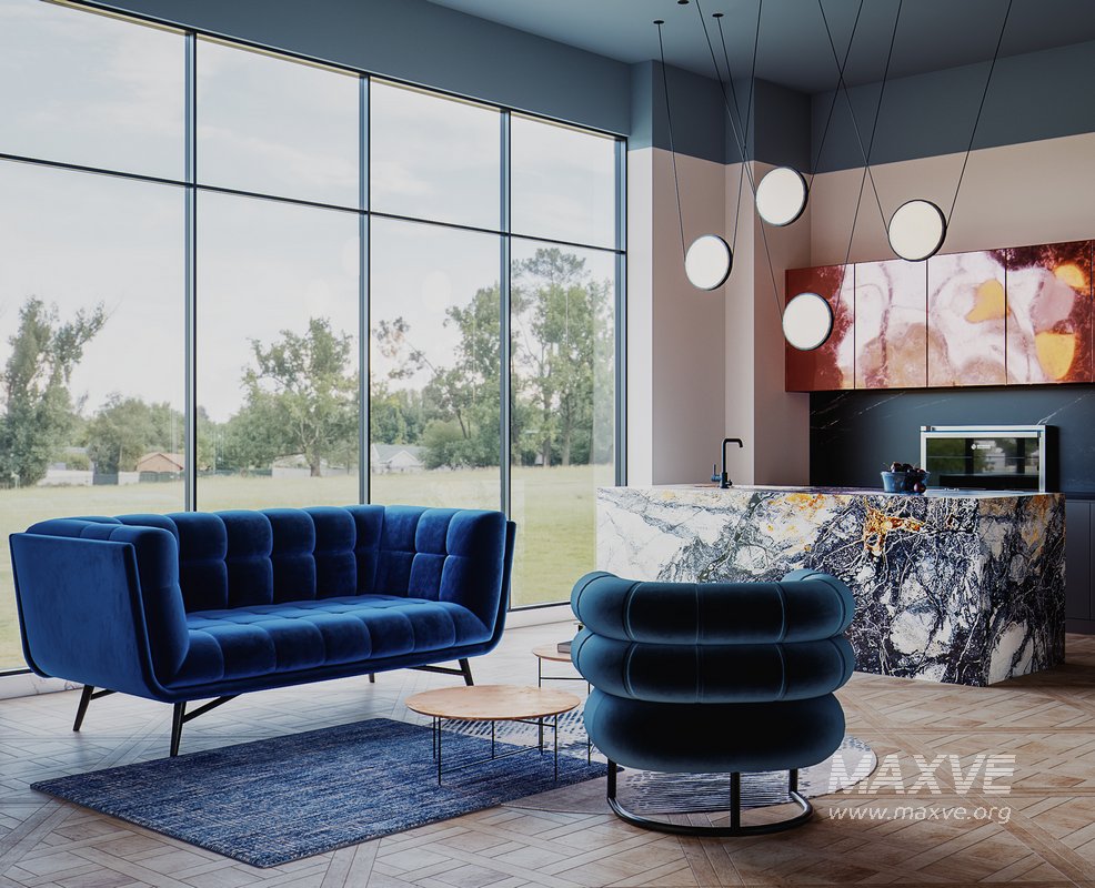 Living Room Dining Room Kitchen - Image 9