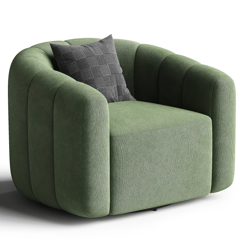 FITZ CHANNELED SWIVEL CHAIR - Image 3