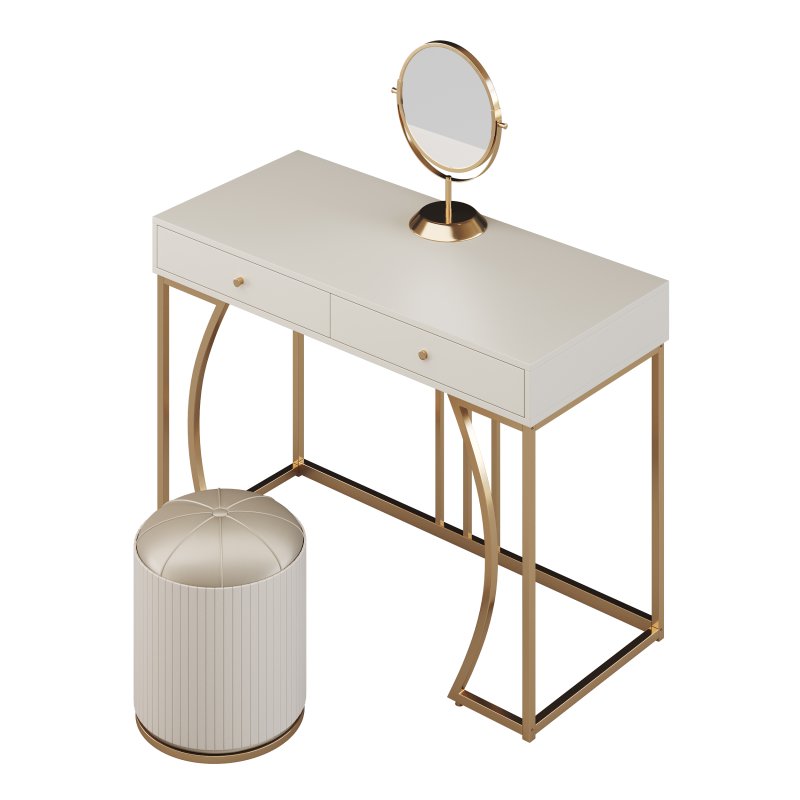 Coiffeuse avec tiroirs Nureen - Image 6