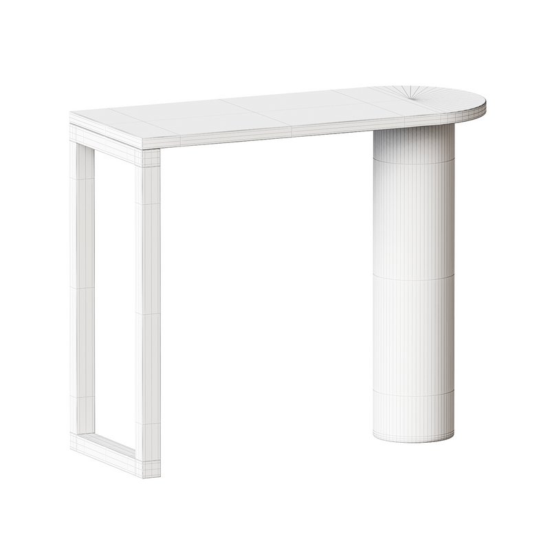 Industrial Double Pedestal Bar Table Free From Wood Bar Table for Living Room - Image 3