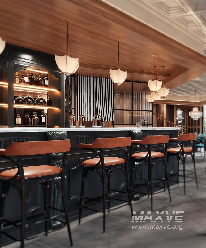 coffee shop cafe restaurant - Image 2