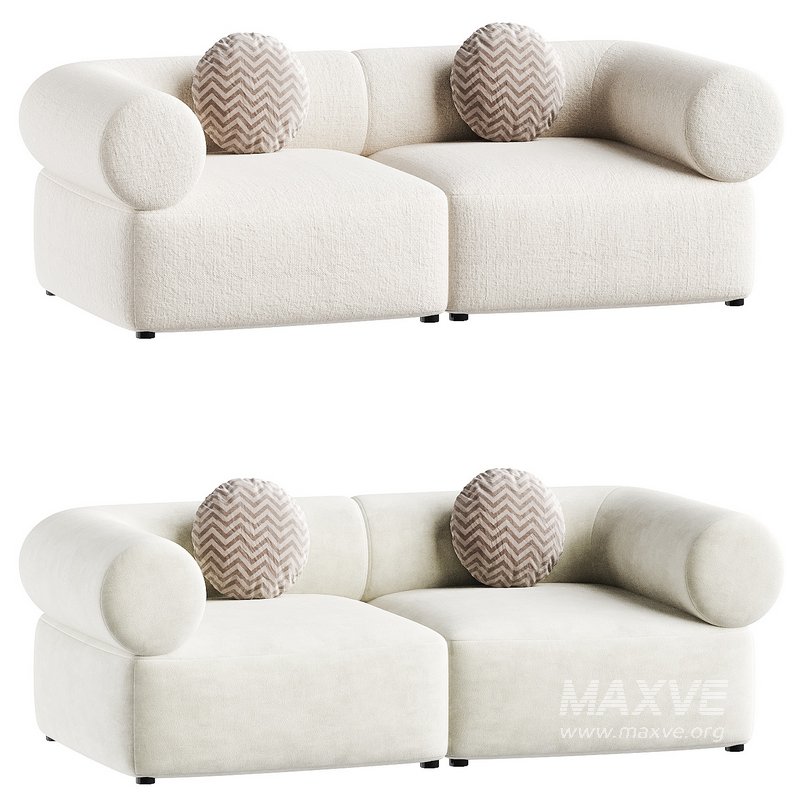 two seater sofa - Image 4