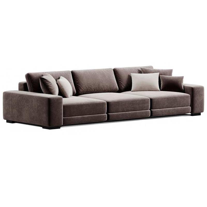 Horizon 3 L Shaped Sofa By Crateandbarrel - Image 2