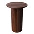 Stead Round Fluted Accent Side Table - Thumbnail 2
