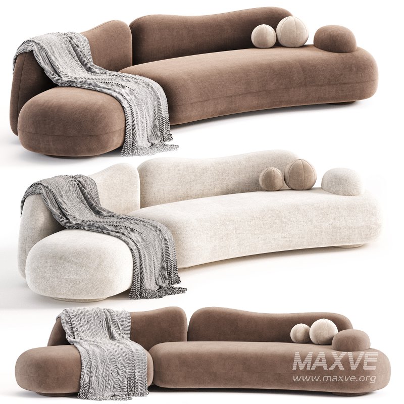 WAVE SOFA 2 MODULES BY EMMA - Image 4