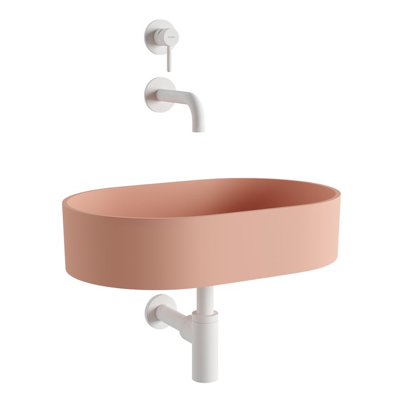 OVO Countertop Basin and Y Basin Mixer by OMNIRES - Image 4