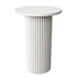 Stead Round Fluted Accent Side Table - Thumbnail 3