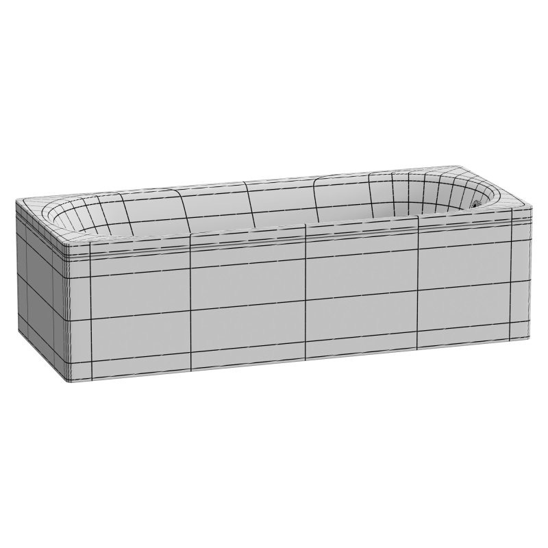 Acrylic bath DIWO Anapa - Image 4