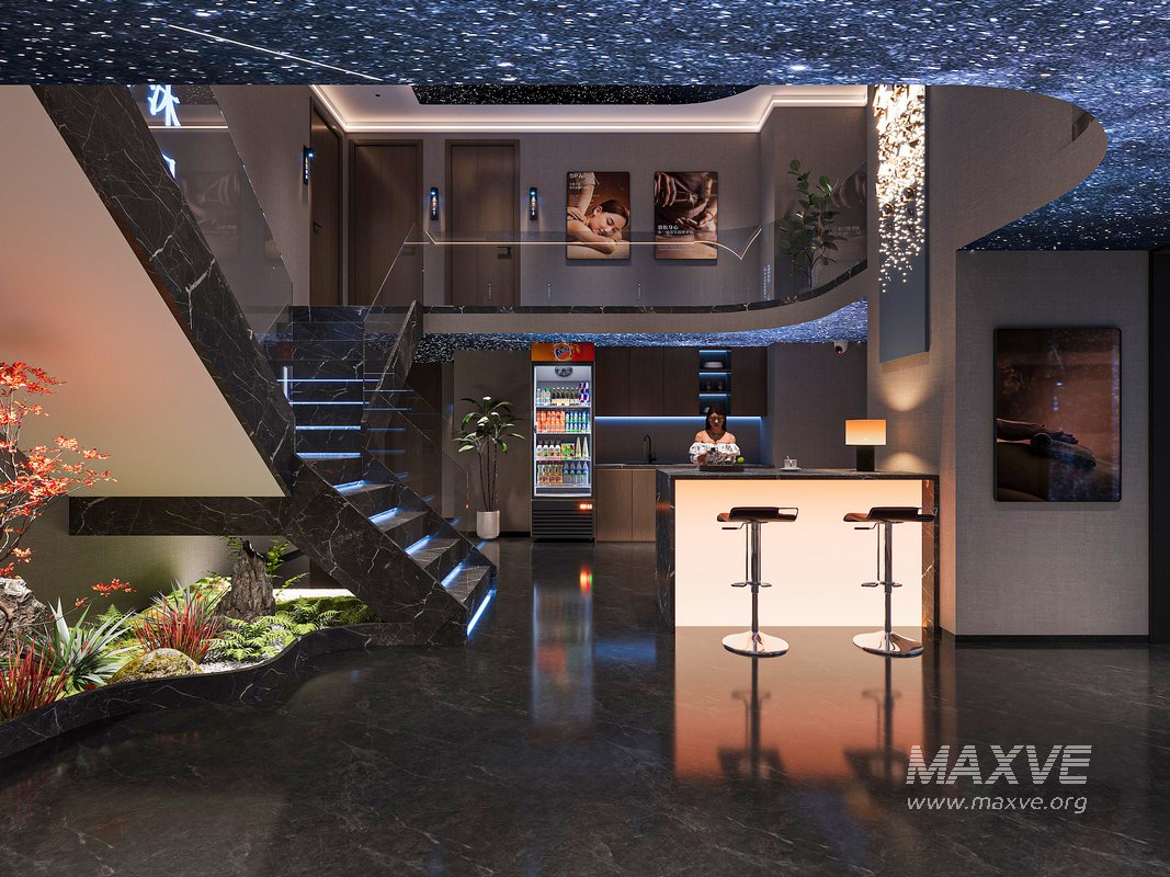 Modern spa room - Image 1