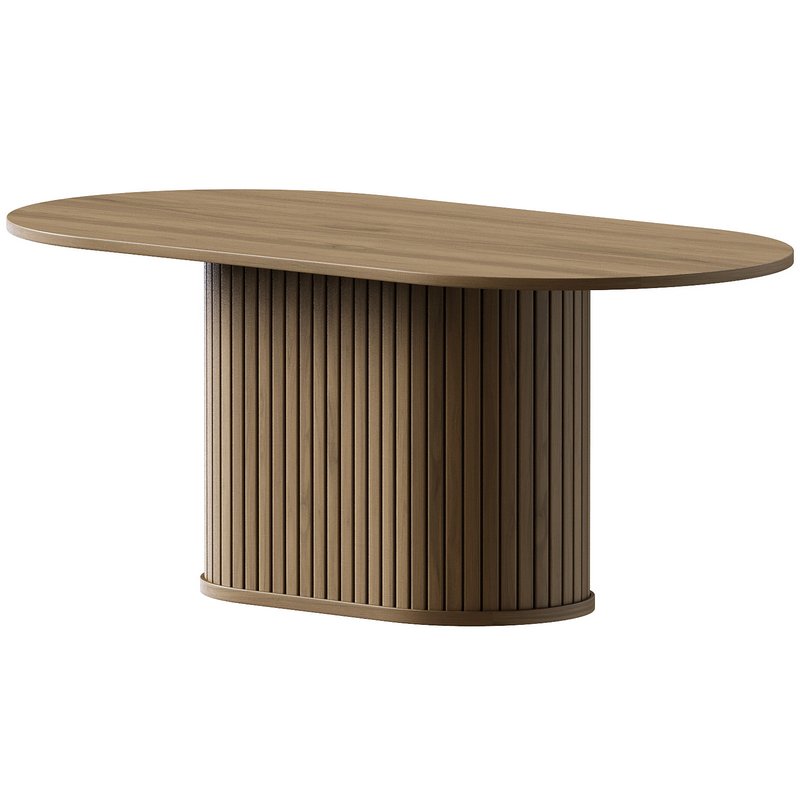 Iris Oval Dining Table - Image 4