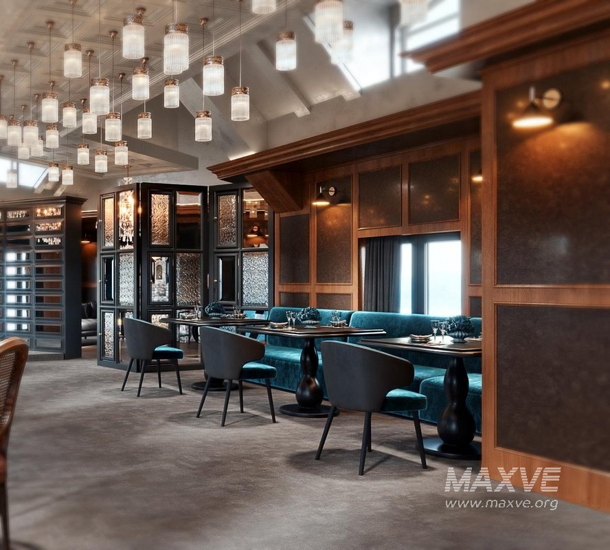 coffee shop cafe restaurant - Image 2