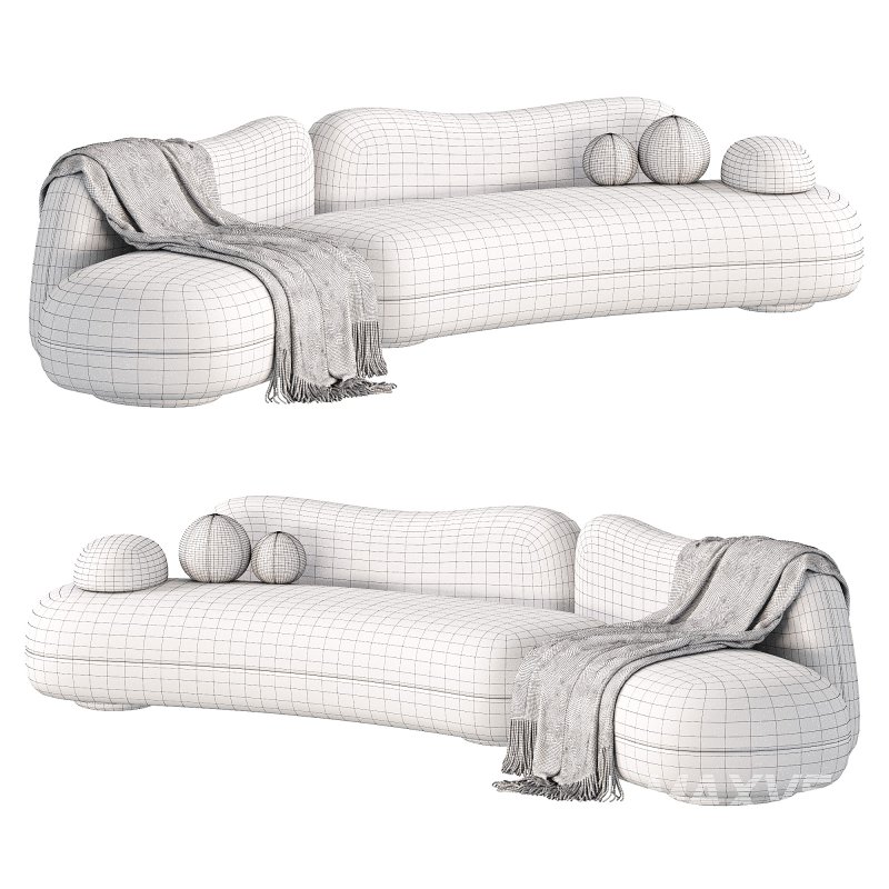 WAVE SOFA 2 MODULES BY EMMA - Image 5