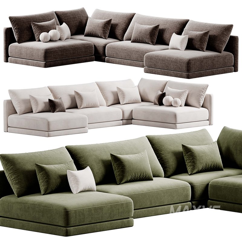 Katarina Corner Couch Sofa By Blanche - Image 3