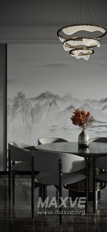 Chinese Living Room Dining Room - Image 4