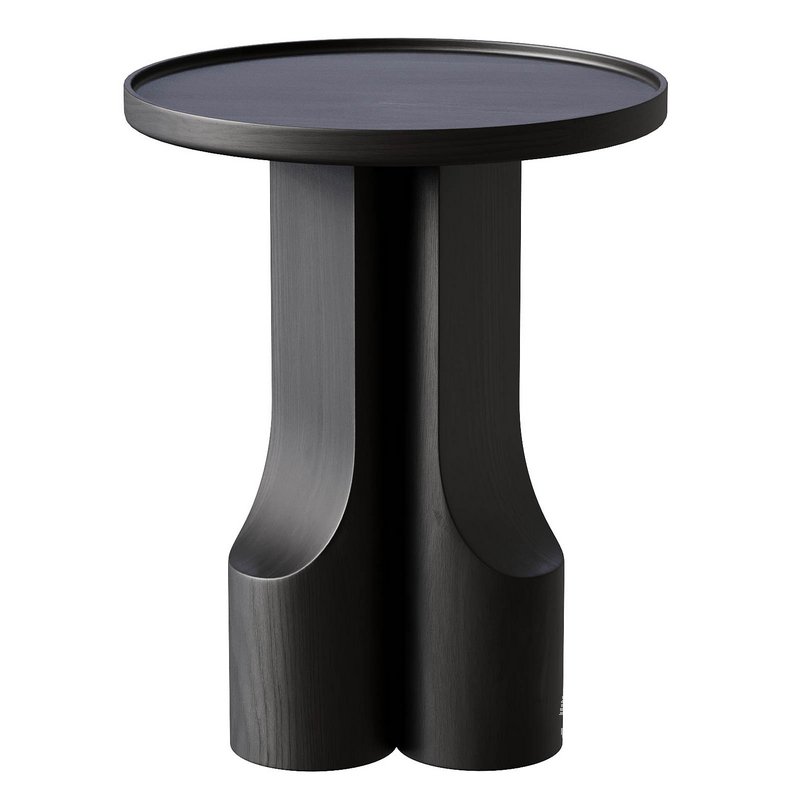 Solid walnut end table - Image 6