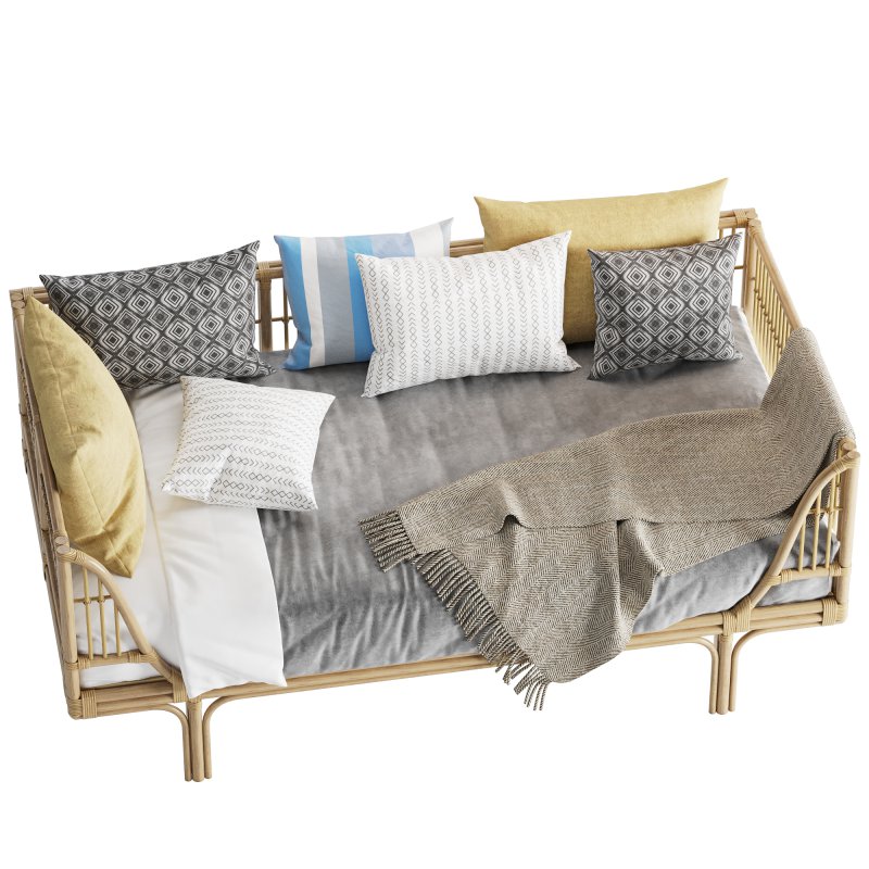 Honey_Rattan_Daybed_Frame - Image 4