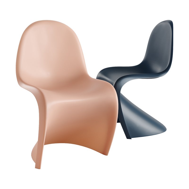 Panton Chair color Peach Fuzz by Vitra - Image 4