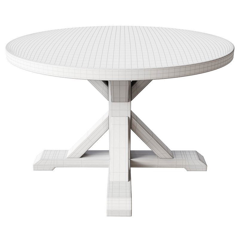 Balmain Round Dining Table Black - Image 2