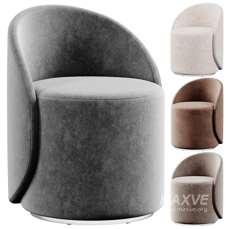 Nordic vanity stool by Charmydecor - Image 4