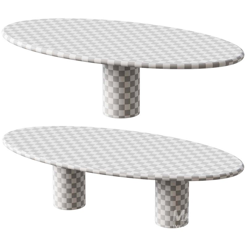 dining oval table - Image 4