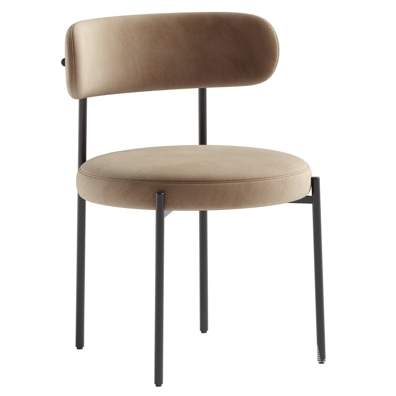 Beacon Boucle Dining Chair - Image 2