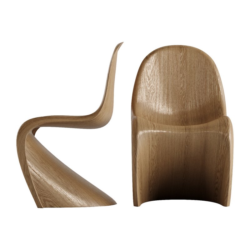 Panton Chair color Peach Fuzz by Vitra - Image 6