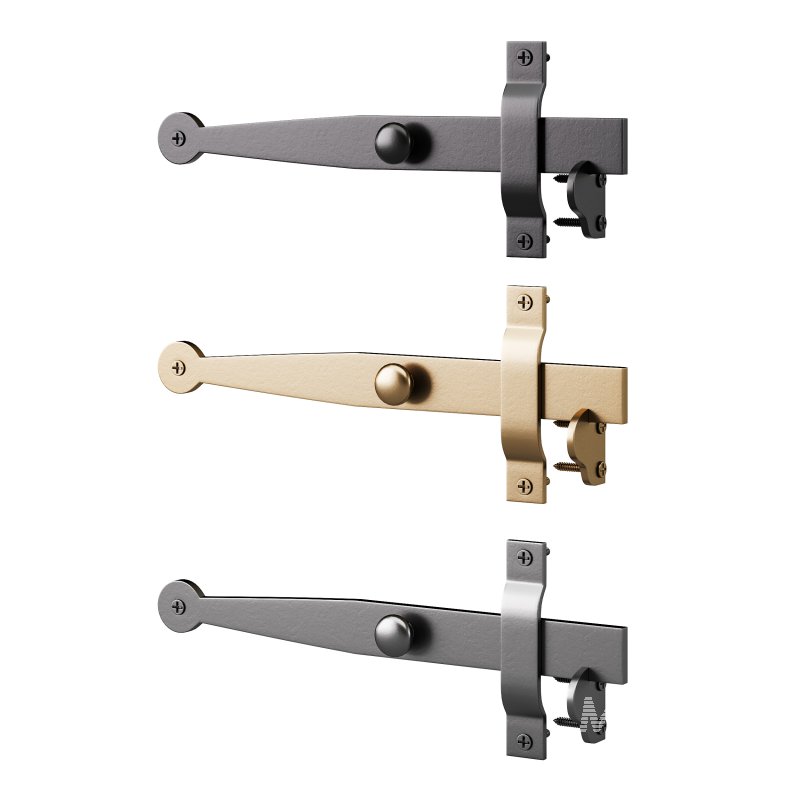 Cast Iron Gate Latch Bar Catch - Image 4