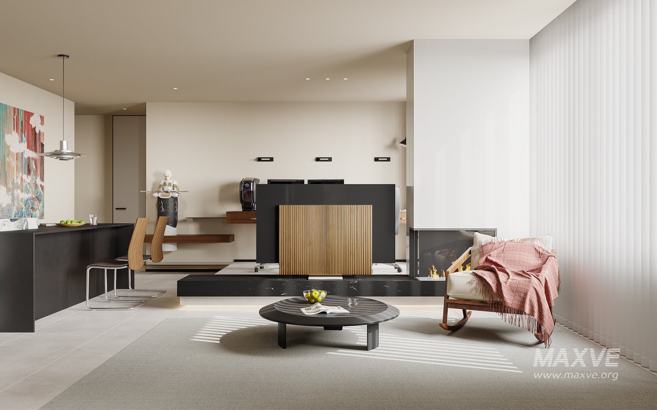 Living Room Dining Room Kitchen - Image 12